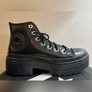 Chuck Taylor All Star Lugged Heel Platform Patent Leather